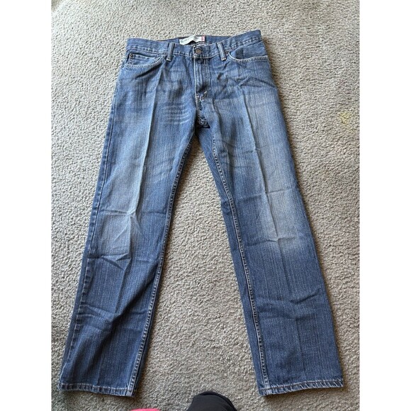 Levi's Other - Levis 514 Straight Leg Jeans Men's 36x32 Light Wash Blue Denim